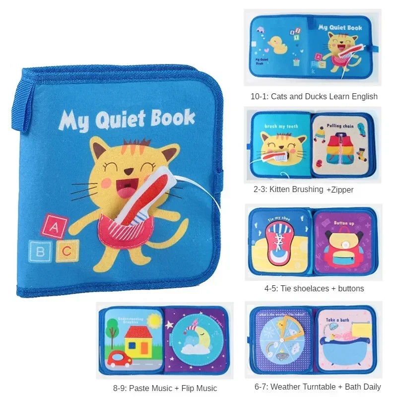 Montessori Busy Book for Toddlers
