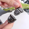 Gold Metal Snap Clasps for Handbags, Purses, and DIY Craft Projects