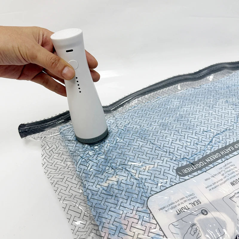 Electric Vacuum Compression Bags with Rechargeable Pump