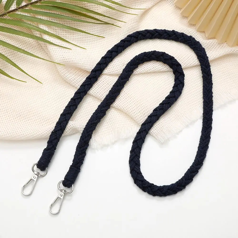 Handwoven Braided Bag Strap – Detachable Crossbody Belt