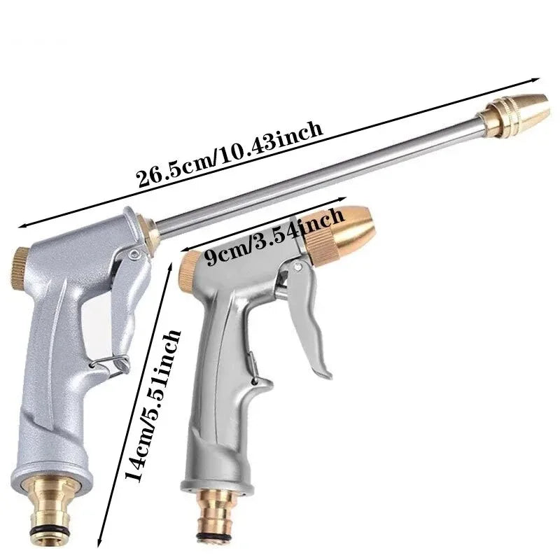 Adjustable High-Pressure Garden Spray Nozzle