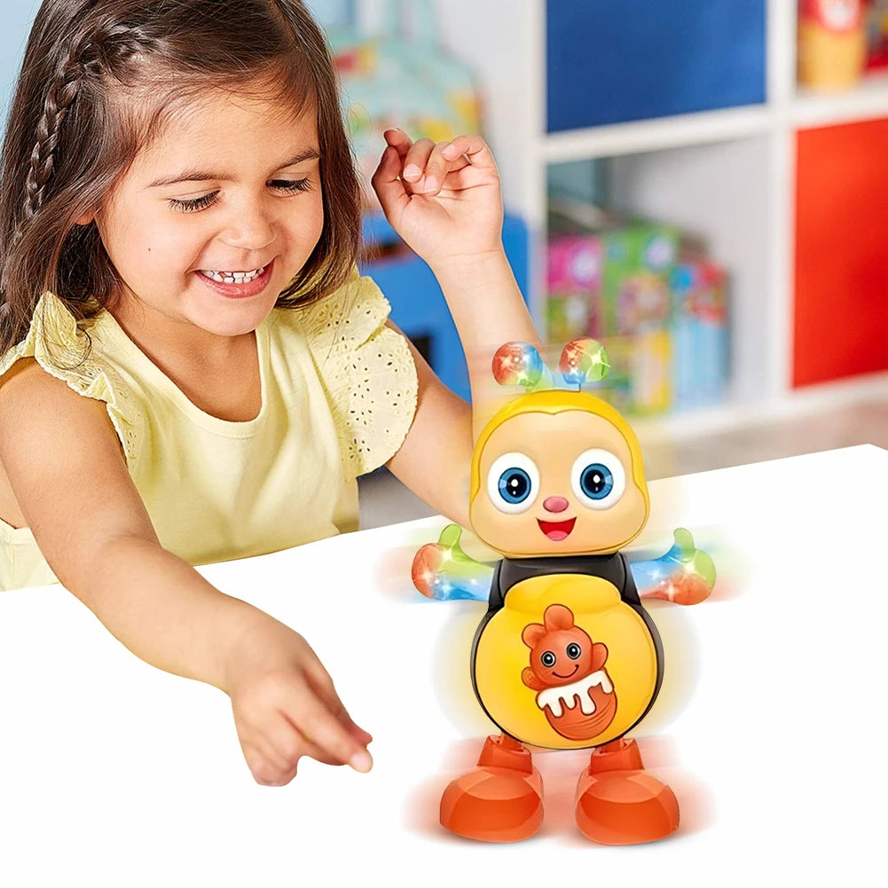 Musical Dancing Bee Toy with Lights and Motion
