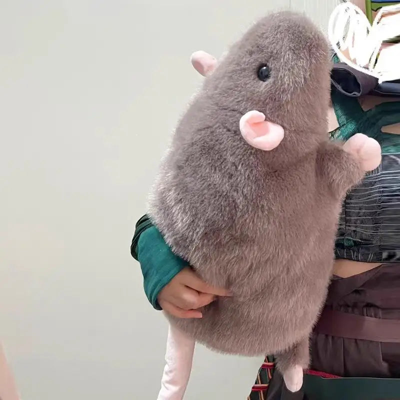 Realistic Rat Plush Toy – Cute Soft Stuffed Animal for Snuggling