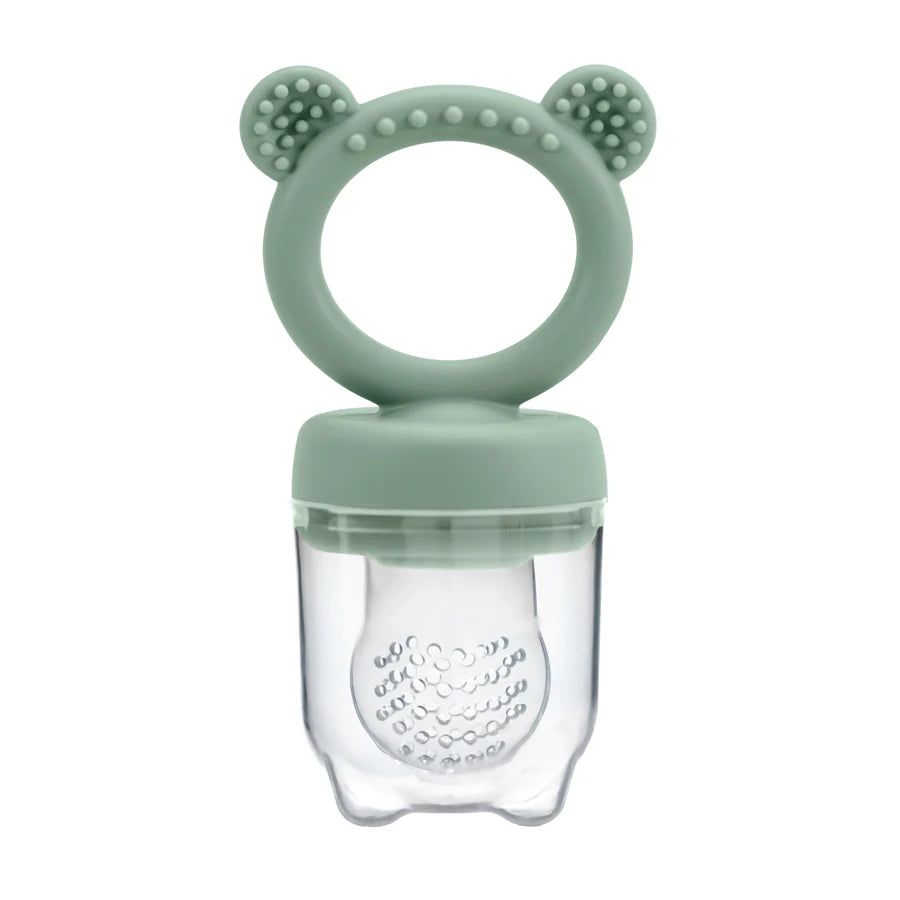 Silicone Baby Fruit Feeder with Protective Cover