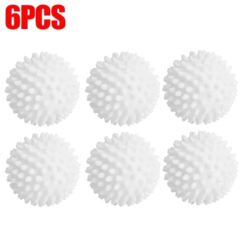 Reusable Anti-Tangle Laundry Balls for Washer & Dryer