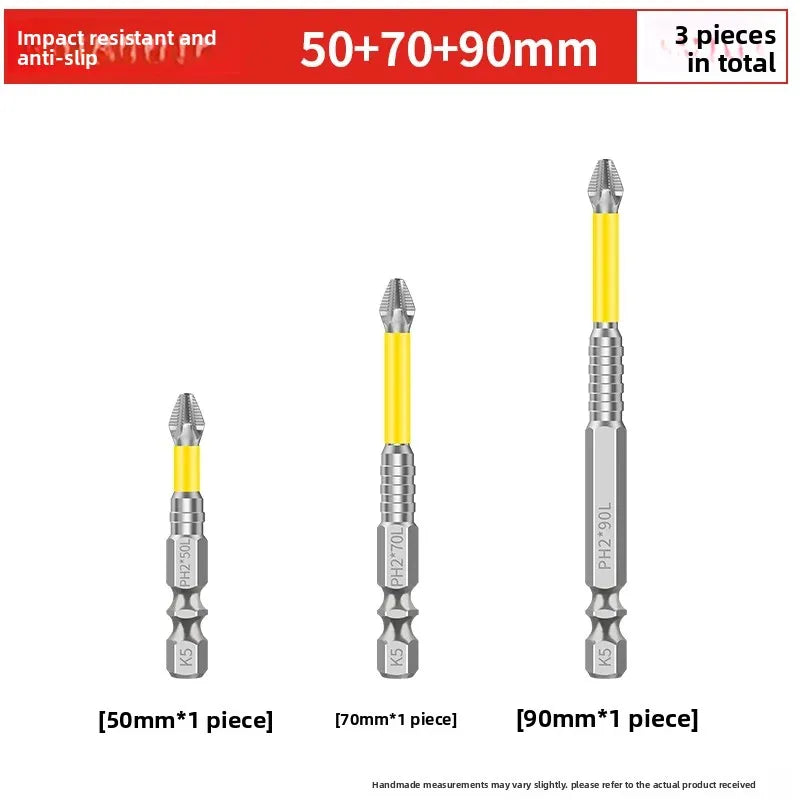 High-Torque Magnetic Screwdriver Set with Non-Slip Grip