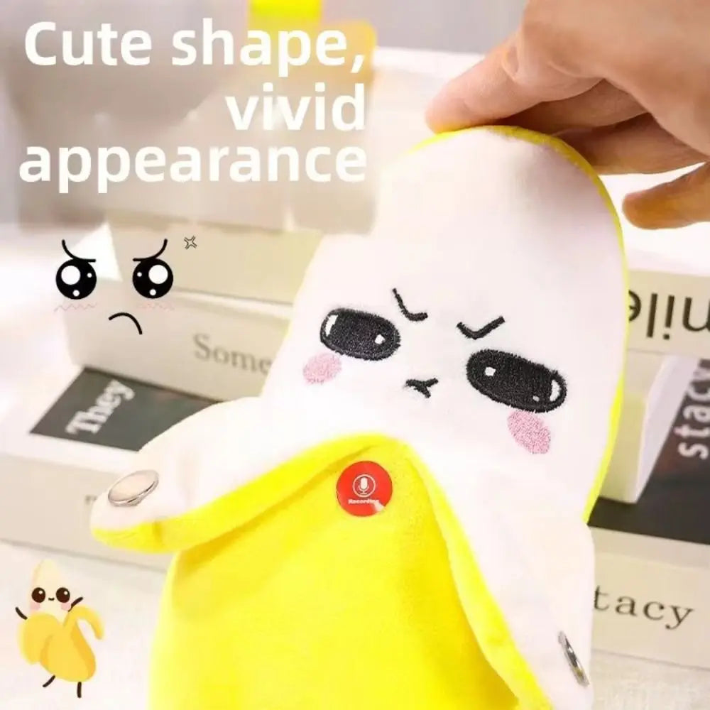 Banana Plush Musical Toy with Touch-Sensitive Rhythm Sensor