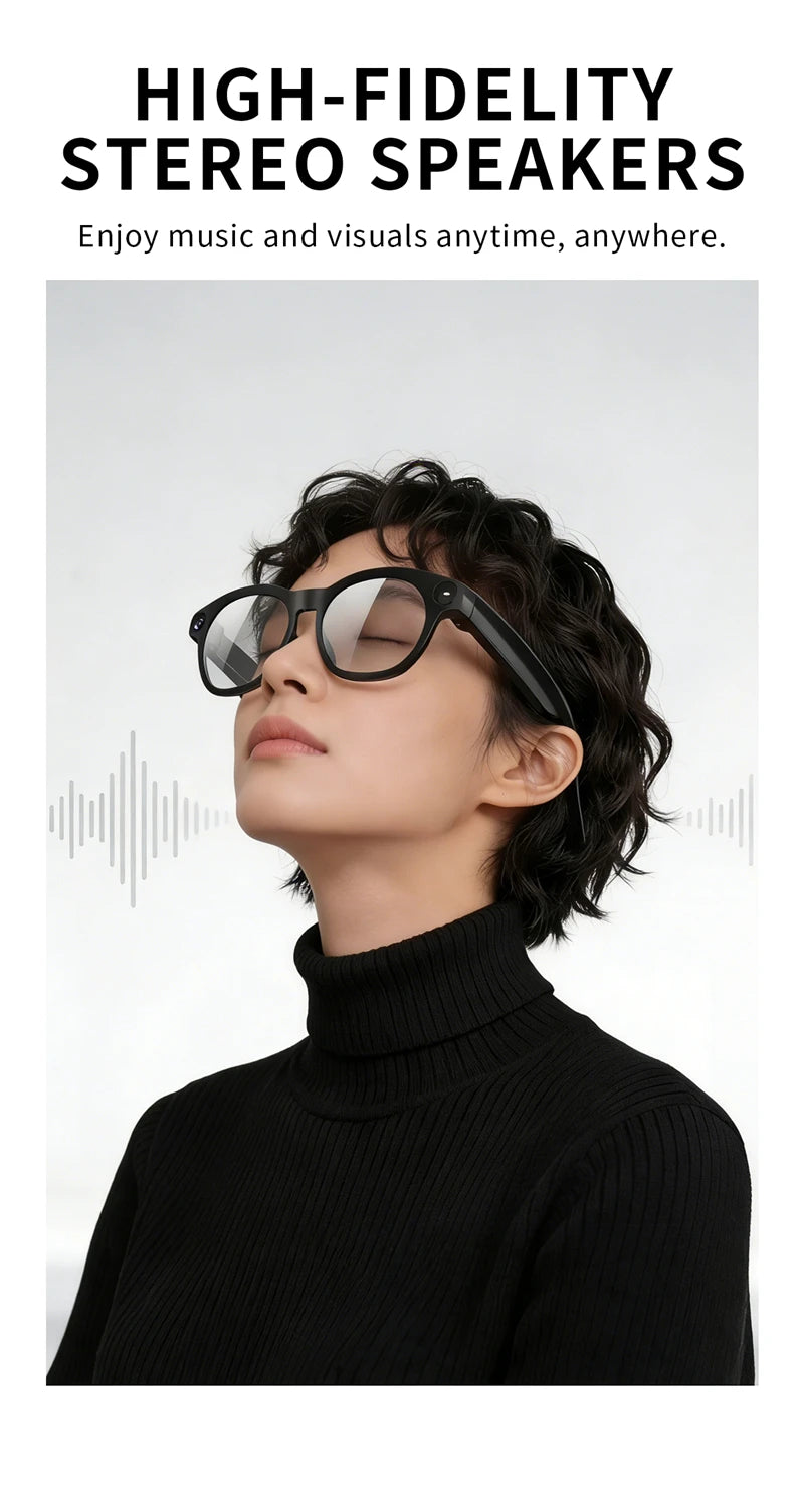 Lunettes connectées avec caméra et traduction IA