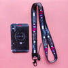 Retro Camera Card Holder with Lanyard