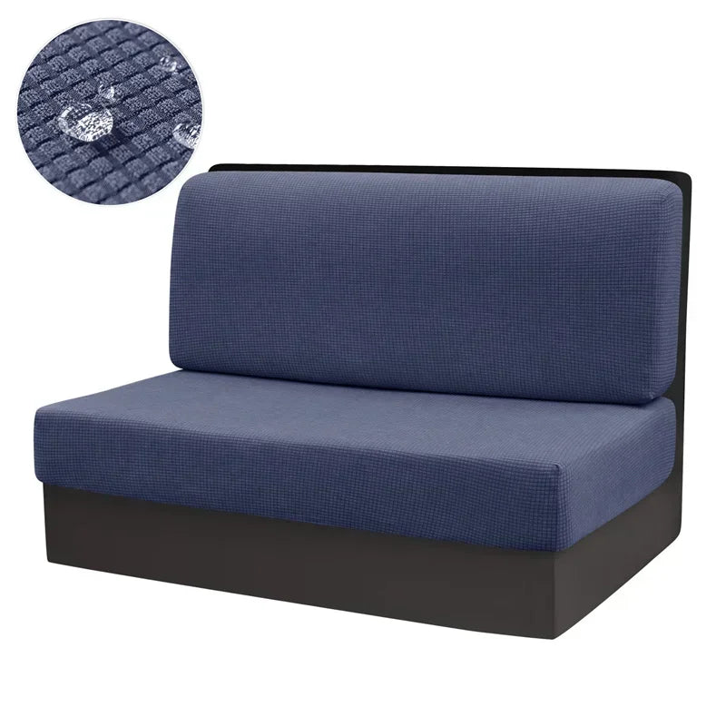 Stretch RV Dinette Cushion Covers with Water-Repellent Finish