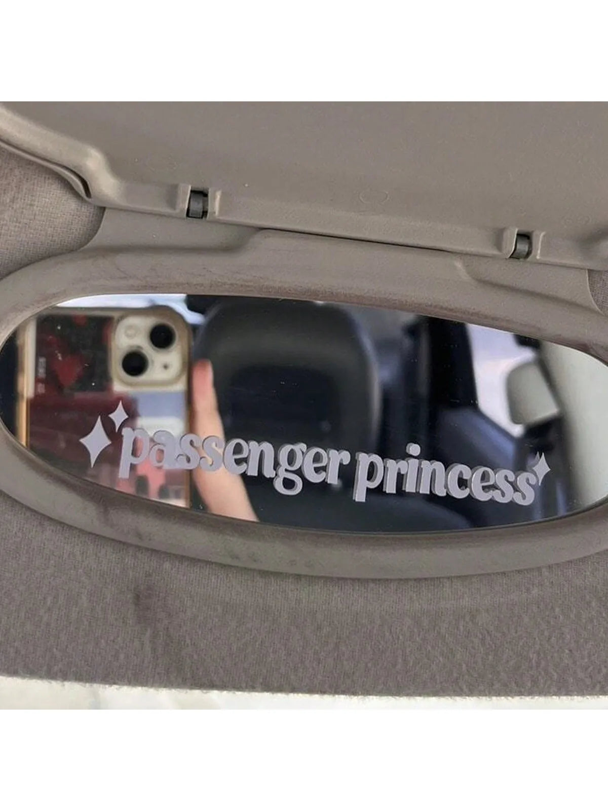 Passenger Princess Car Decal - Cute Waterproof Vinyl Sticker