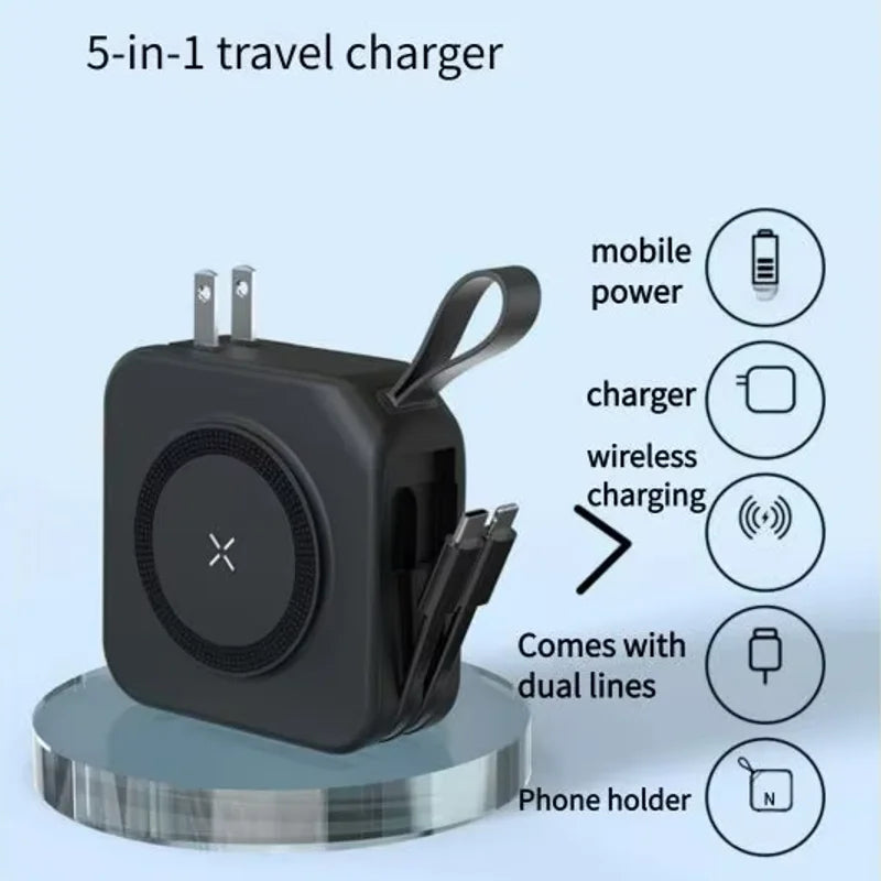 Batterie Externe de Charge Sans Fil Magnétique