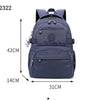 Water-Resistant Travel Backpack with Laptop Compartment