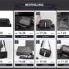 Vintage Leather Crossbody Bag for Men – Compact Messenger Shoulder Bag