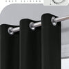 100% Blackout Curtains with Grommets for Bedroom and Living Room