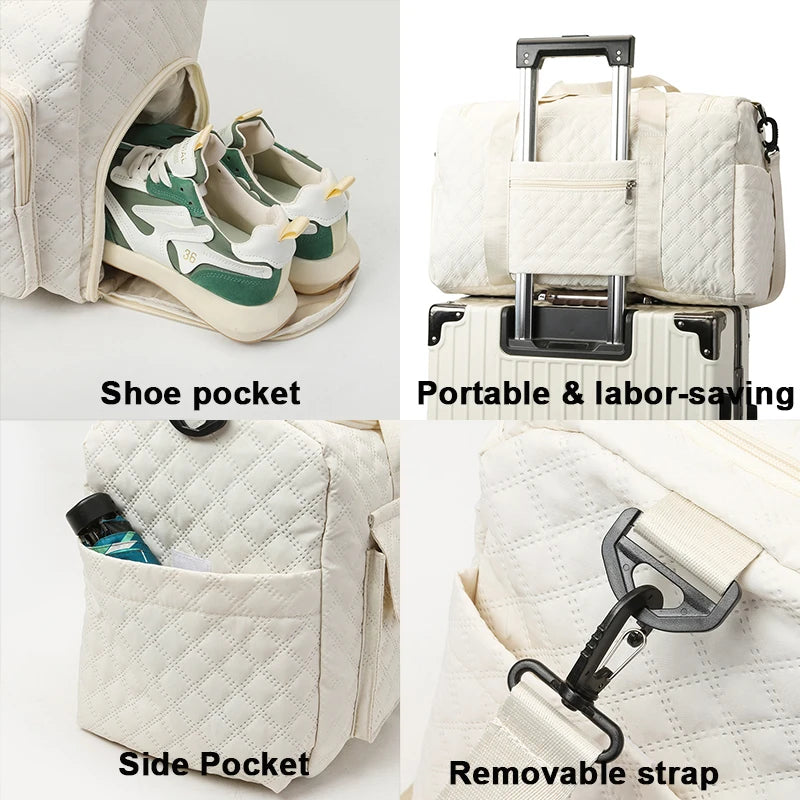 Large Capacity Casual Travel Tote Bag