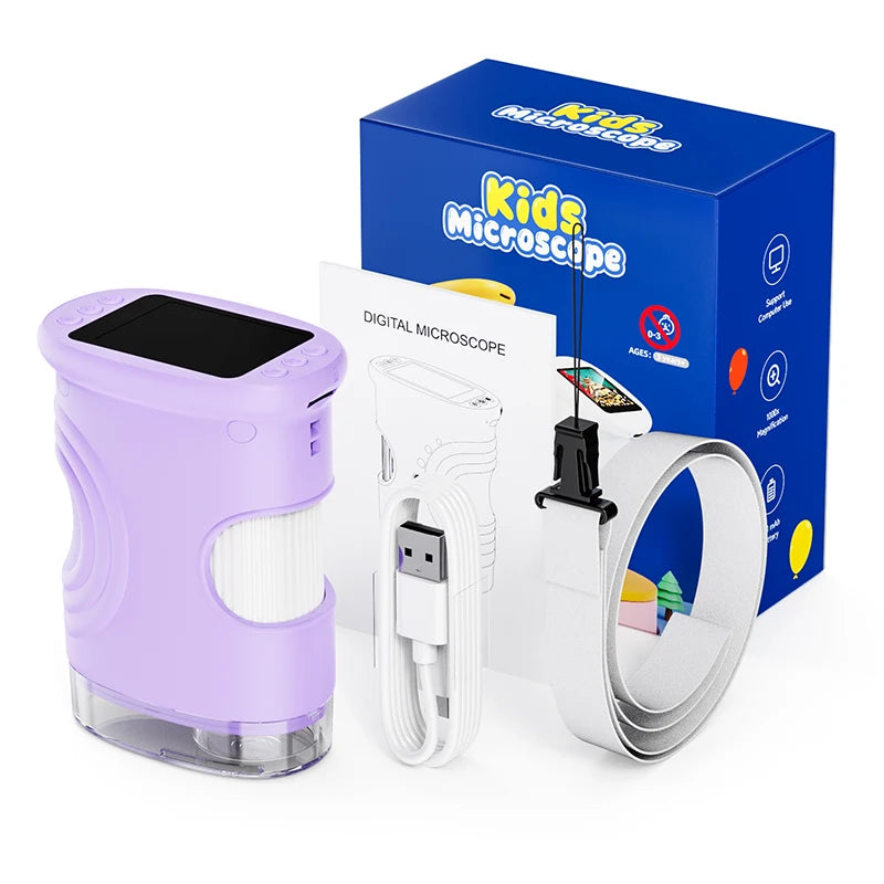 Portable Digital Microscope for Kids