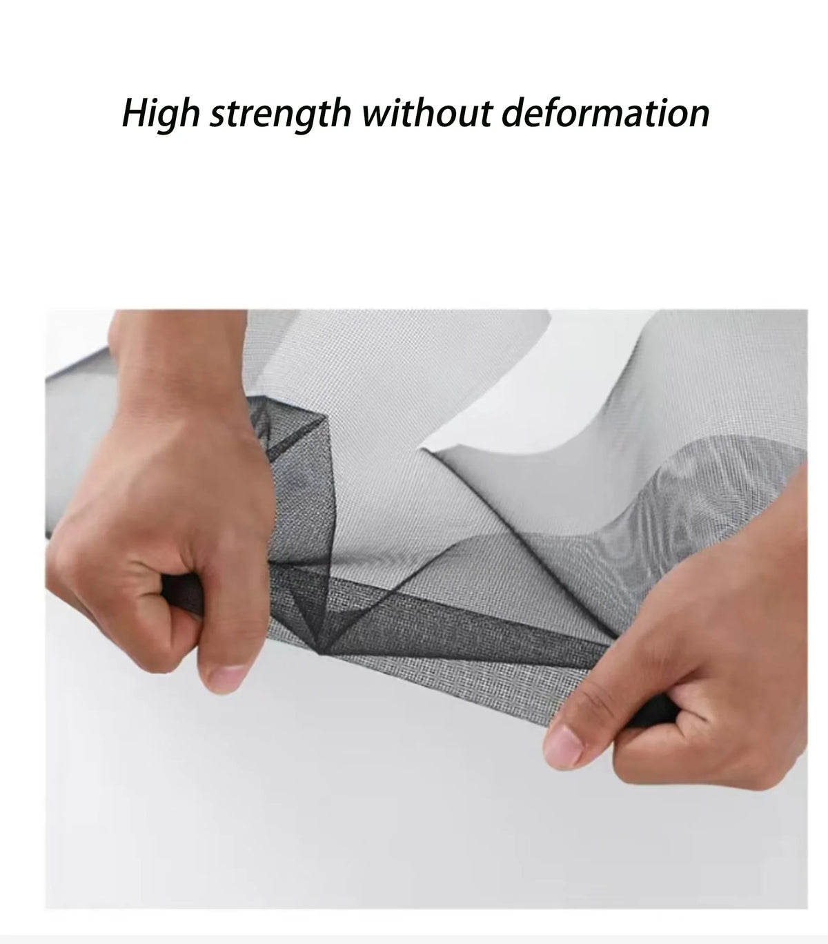 Self-Adhesive Zippered Mosquito Net Window Screen