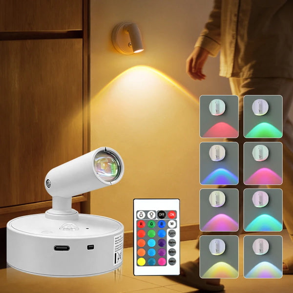 Rechargeable Motion-Sensor LED Night Light