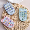 Baby Teething Gloves with Cartoon Bear Design