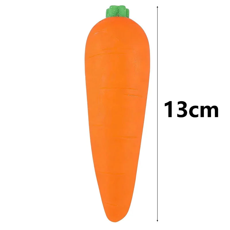 Carrot Stretch Squeeze Toy – Soft Stress Relief Fidget for Kids & Adults