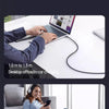 Right-Angle USB to Lightning Cable with Braided Nylon