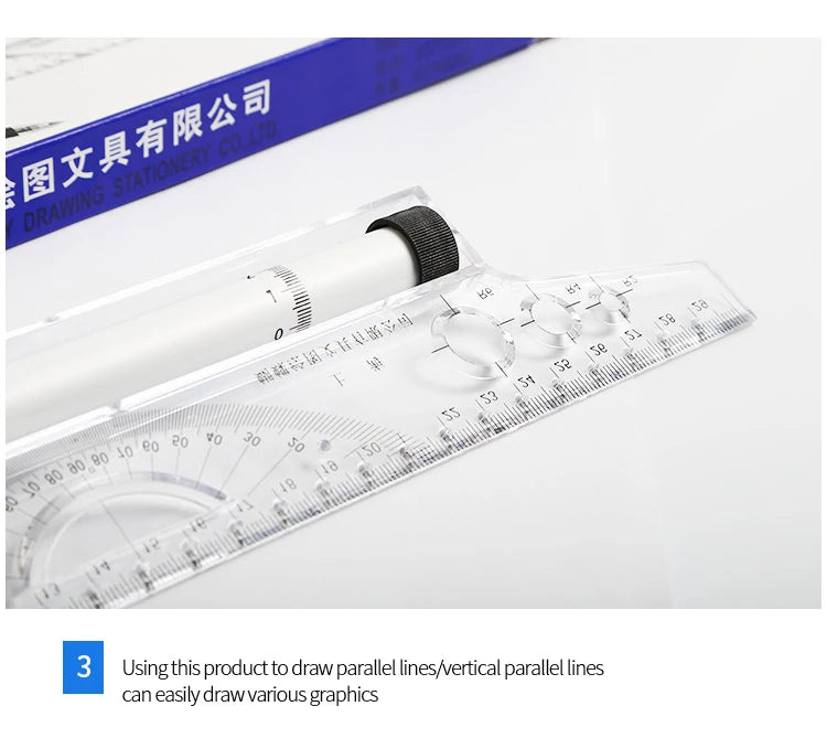 Triangular Scale Ruler 30cm – 6 Precision Scales for Drafting & Architecture
