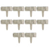No-Dig Plastic Garden Edging Panels