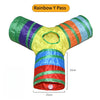 Foldable S-Shaped Cat Play Tunnel