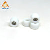 White PU coated fingerboard wheels with precision bearings
