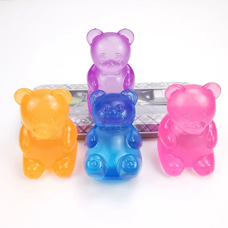 Cute Bear Squeeze Fidget Toy for Stress Relief