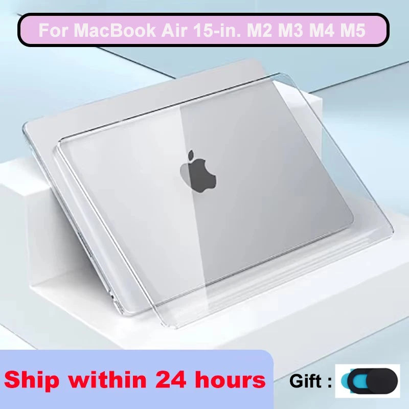 Slim Hard Shell Case for MacBook Air 15.3-Inch (M2/M3/M4/M5)