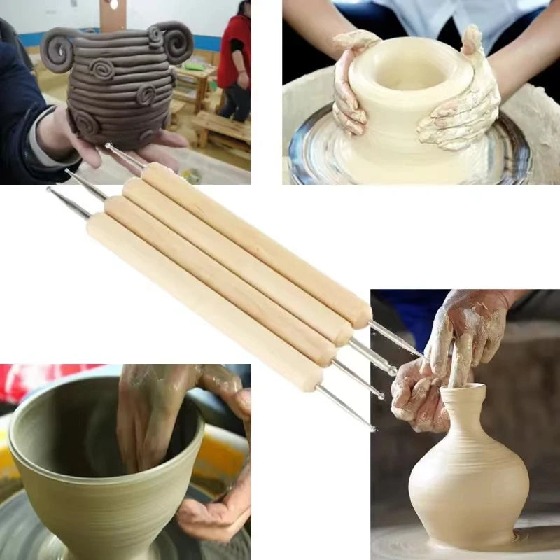 Holzskulptierwerkzeugset für Ton und Keramik
