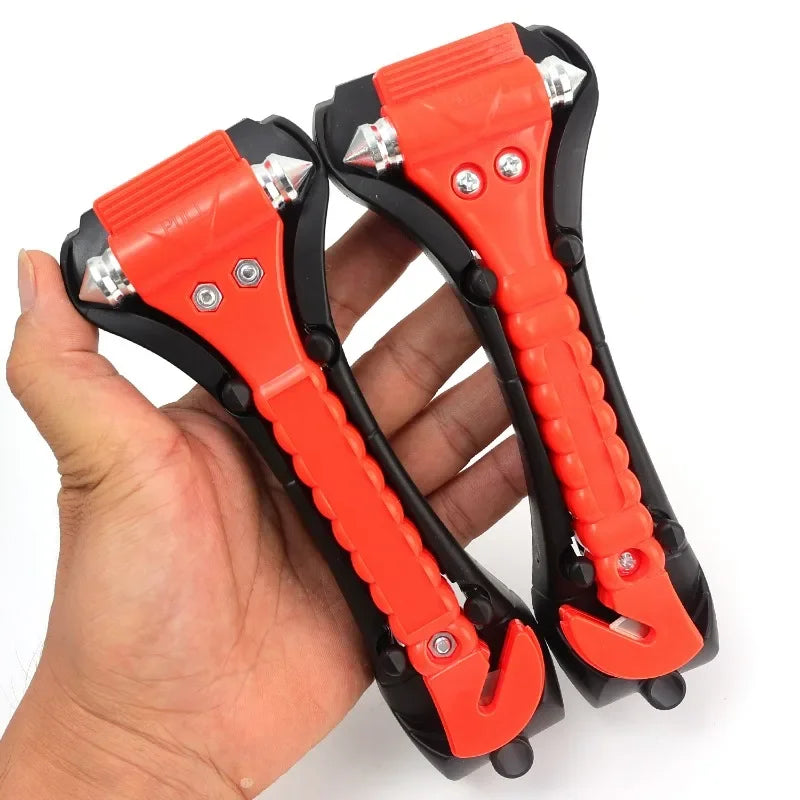 Emergency Escape Hammer with Seatbelt Cutter
