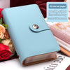 PU Leather Cash Envelope Budget Binder