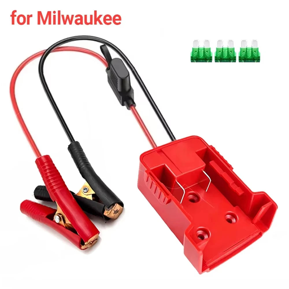 20V Battery-Powered Car Jump Starter with Adapter