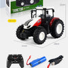 Remote-Controlled Farm Tractor Toy with Realistic Engineering Details