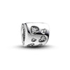 925 Sterling Silver Charm Set with Cubic Zirconia