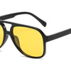 Gafas de sol piloto polarizadas oversize