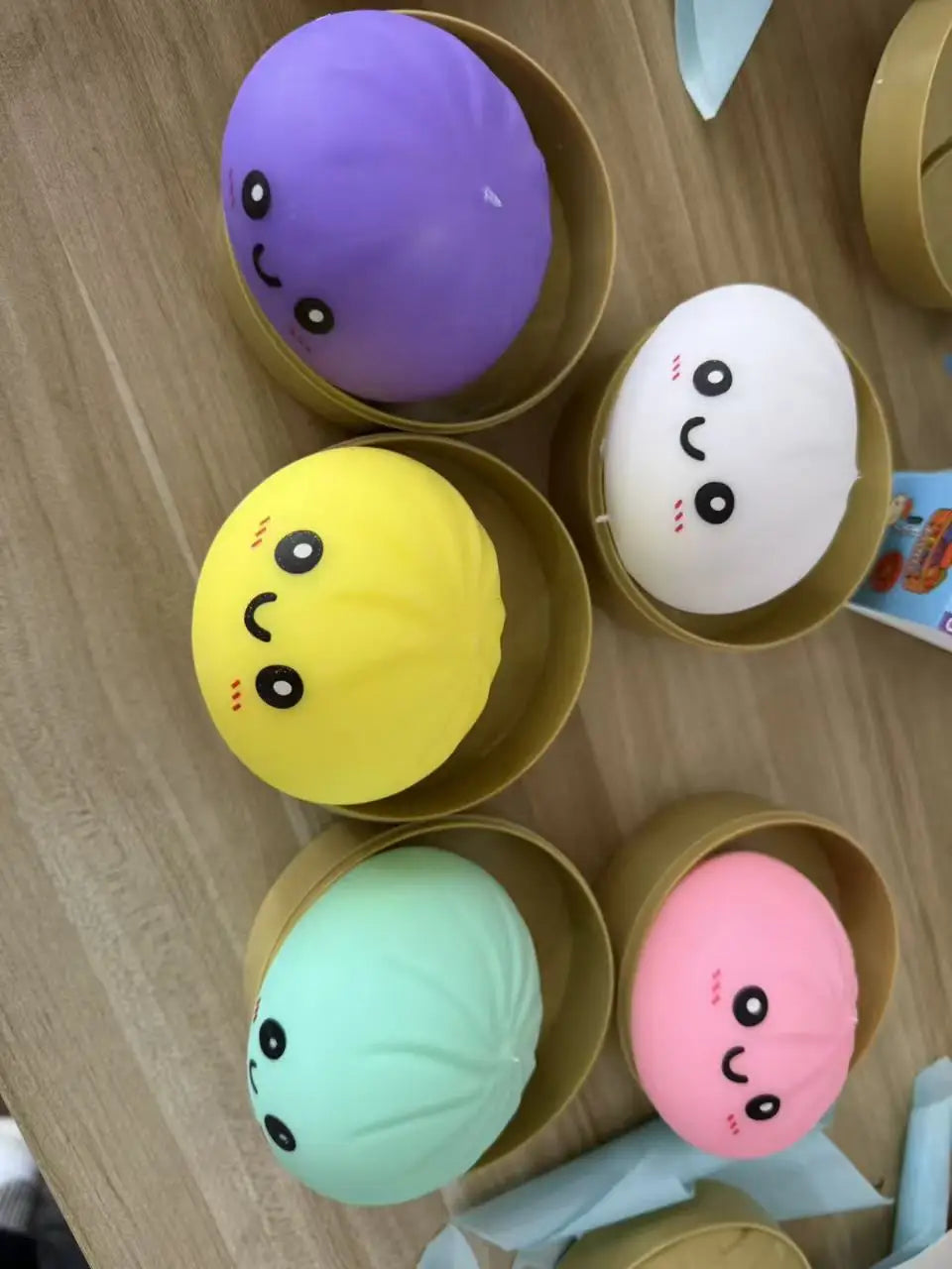 Glitter Dumpling Squishy Stress Relief Toy