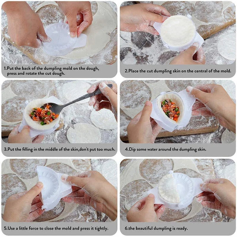 4-in-1 Dumpling and Ravioli Press Tool Set