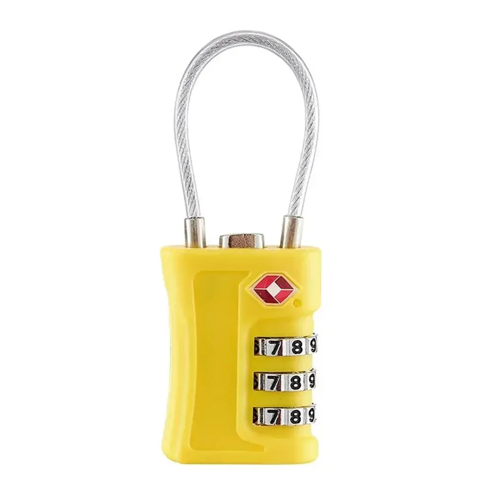 TSA-Approved 3-Digit Combination Lock for Luggage