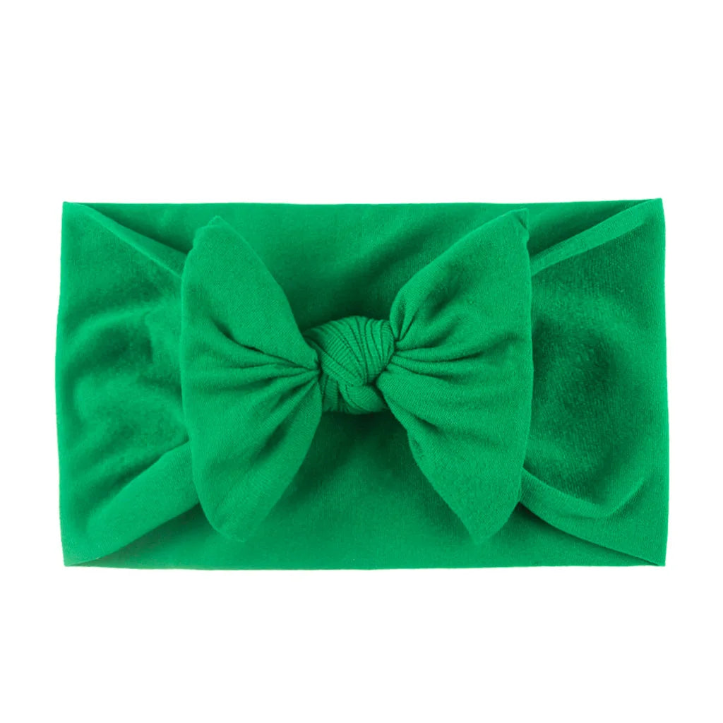 Soft Stretch Baby Bow Headbands