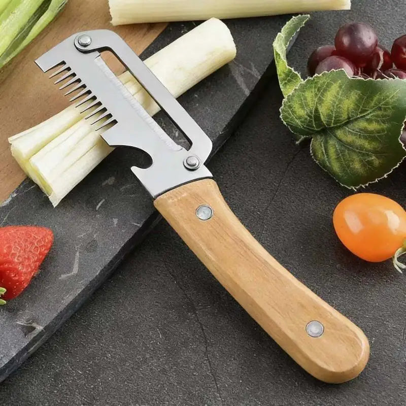 Multi-Functional Vegetable Peeler with Bottle Opener