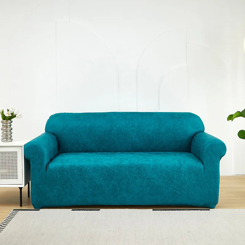 PU Leather Sofa Slipcover with Anti-Slip Backing