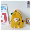 Cute Plush Bear Toddler Backpack