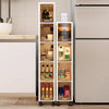 Slim Rolling Storage Cabinet