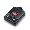 Black replacement remote key fob for Ford, Mercury, and Mazda vehicles.