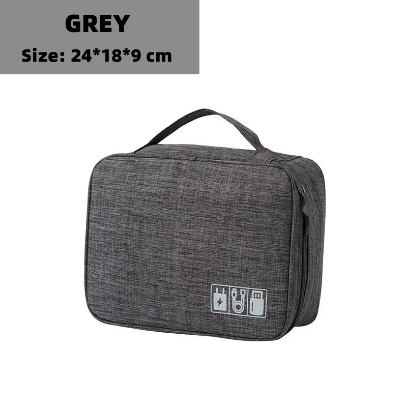 Portable Waterproof Cable Storage Pouch