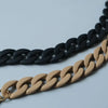 Fashionable Wide Chain Bag Strap